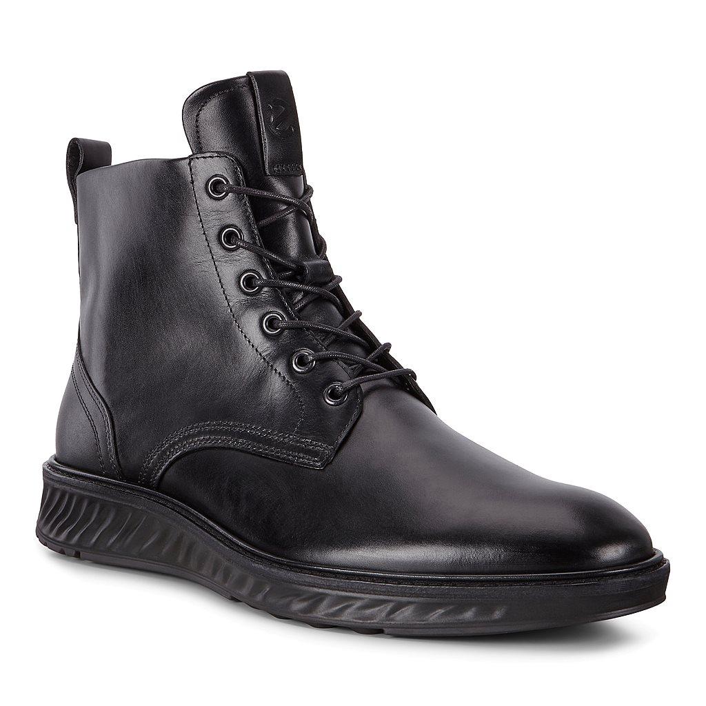 Ecco St.1 Hybrid Mens Boots In Black Outlet - India EWF-314579